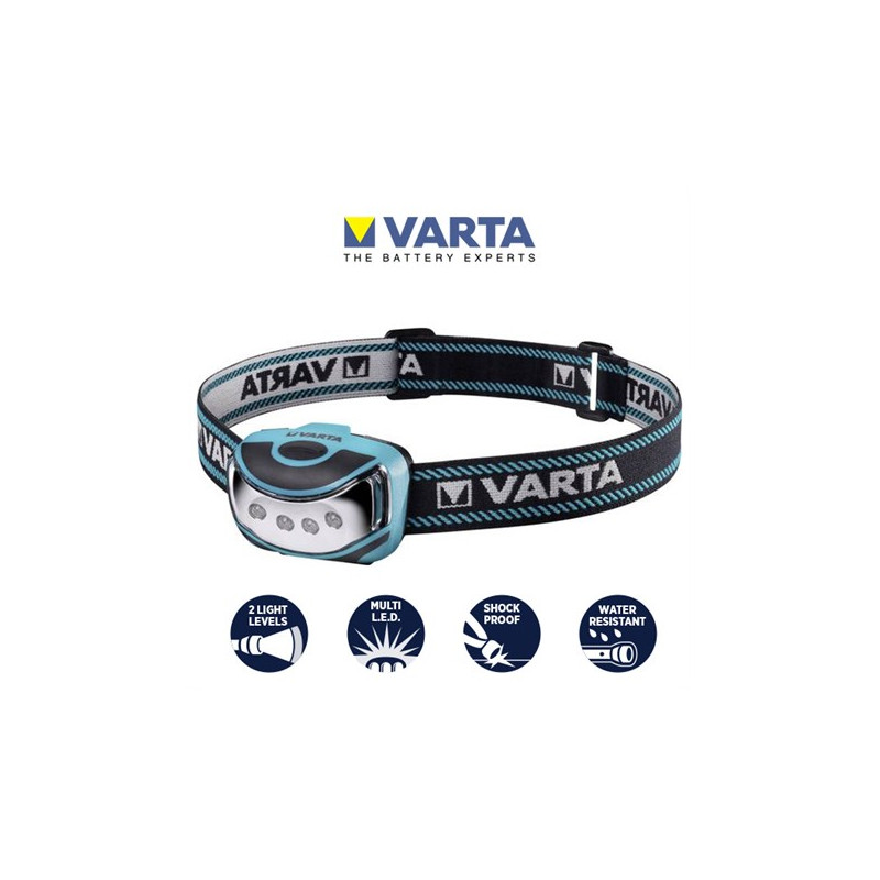 VARTA Lampe Torche LED Frontale réglable H10